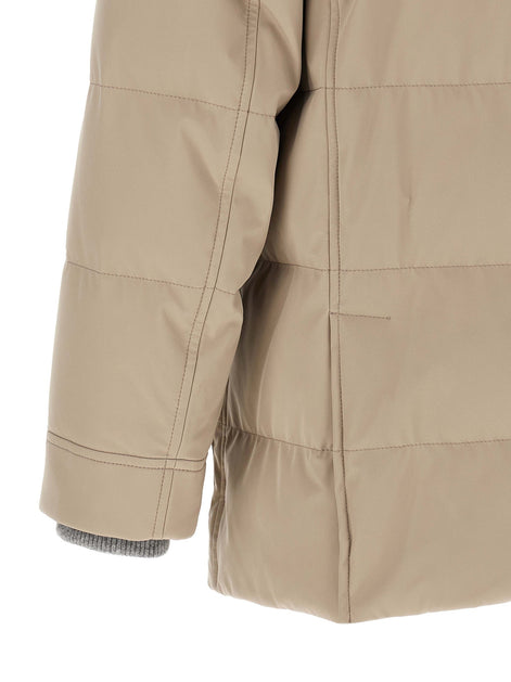 Quilted parka