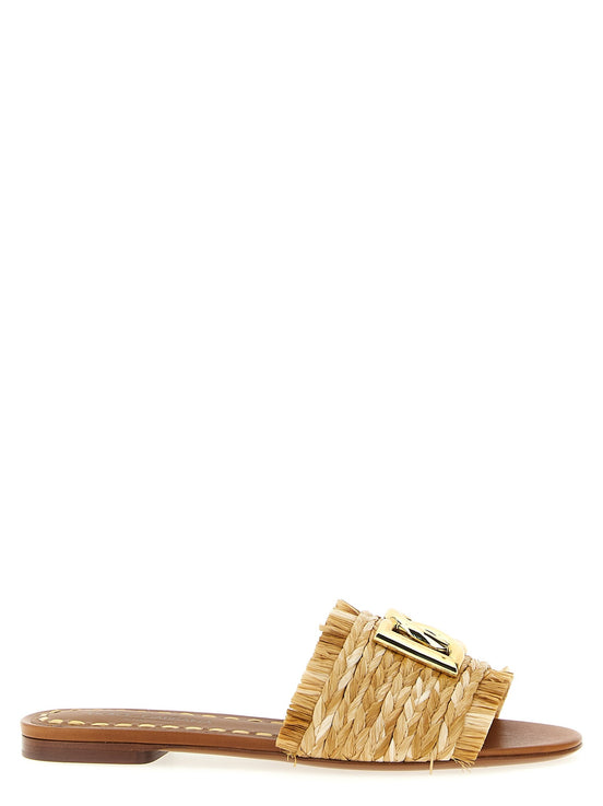 Raffia braid slides
