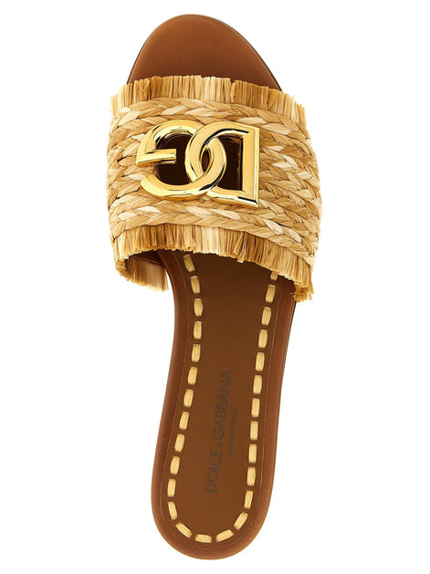 Raffia braid slides