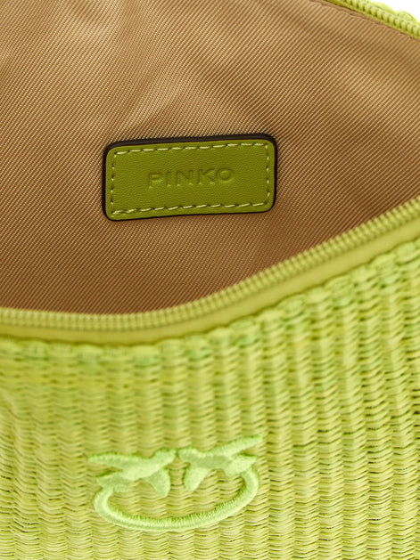 Raffia clutch