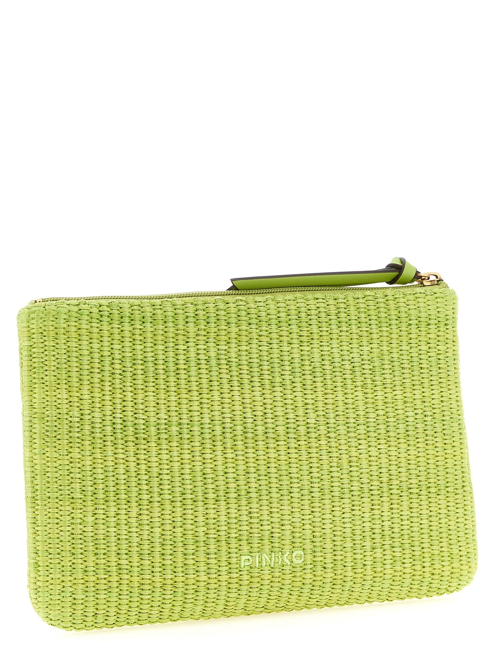 Raffia clutch