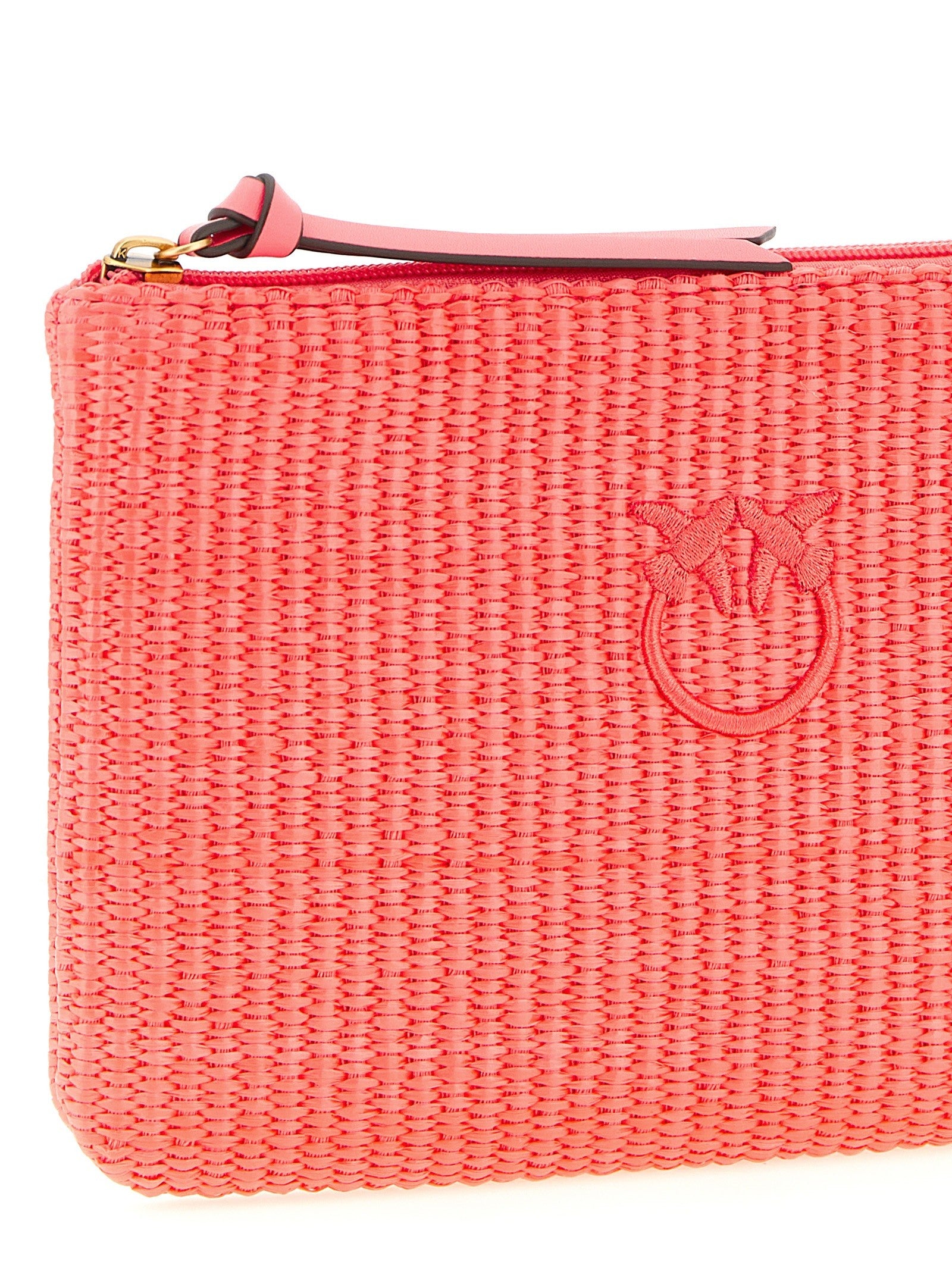 Raffia clutch