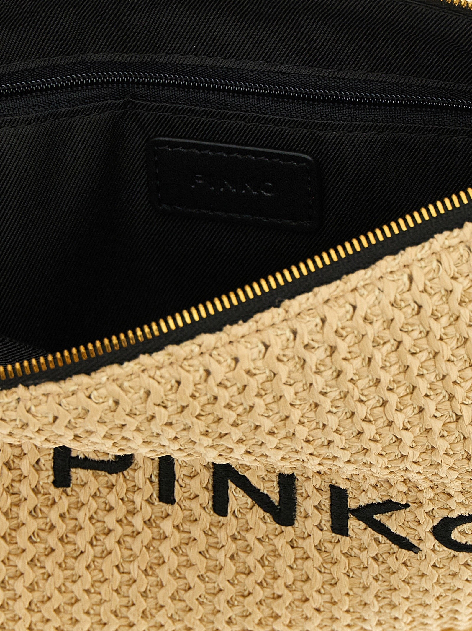 Raffia clutch