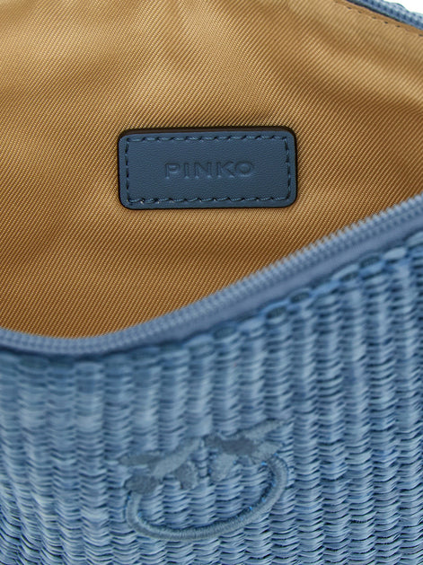 Raffia clutch
