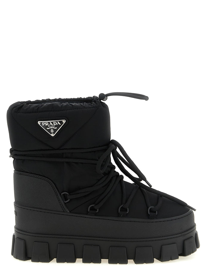 Re-Nylon ankle boots