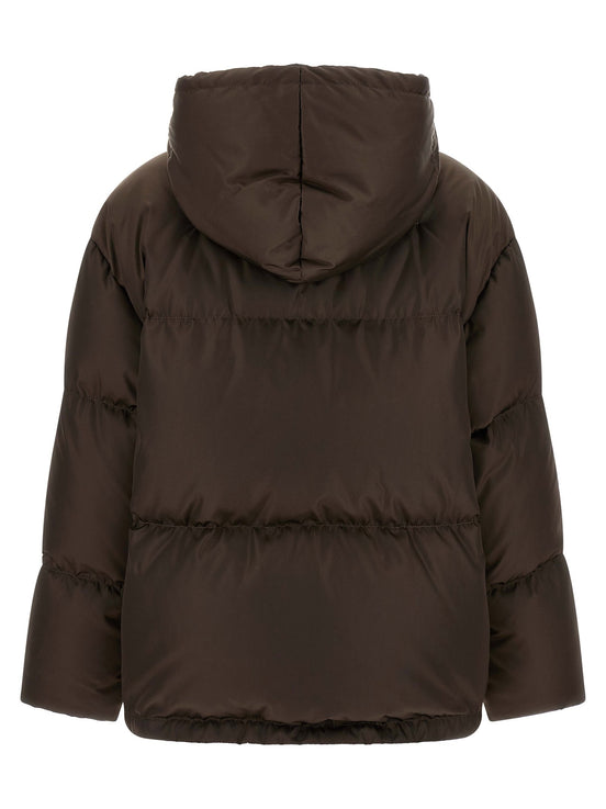 Re-nylon down jacket