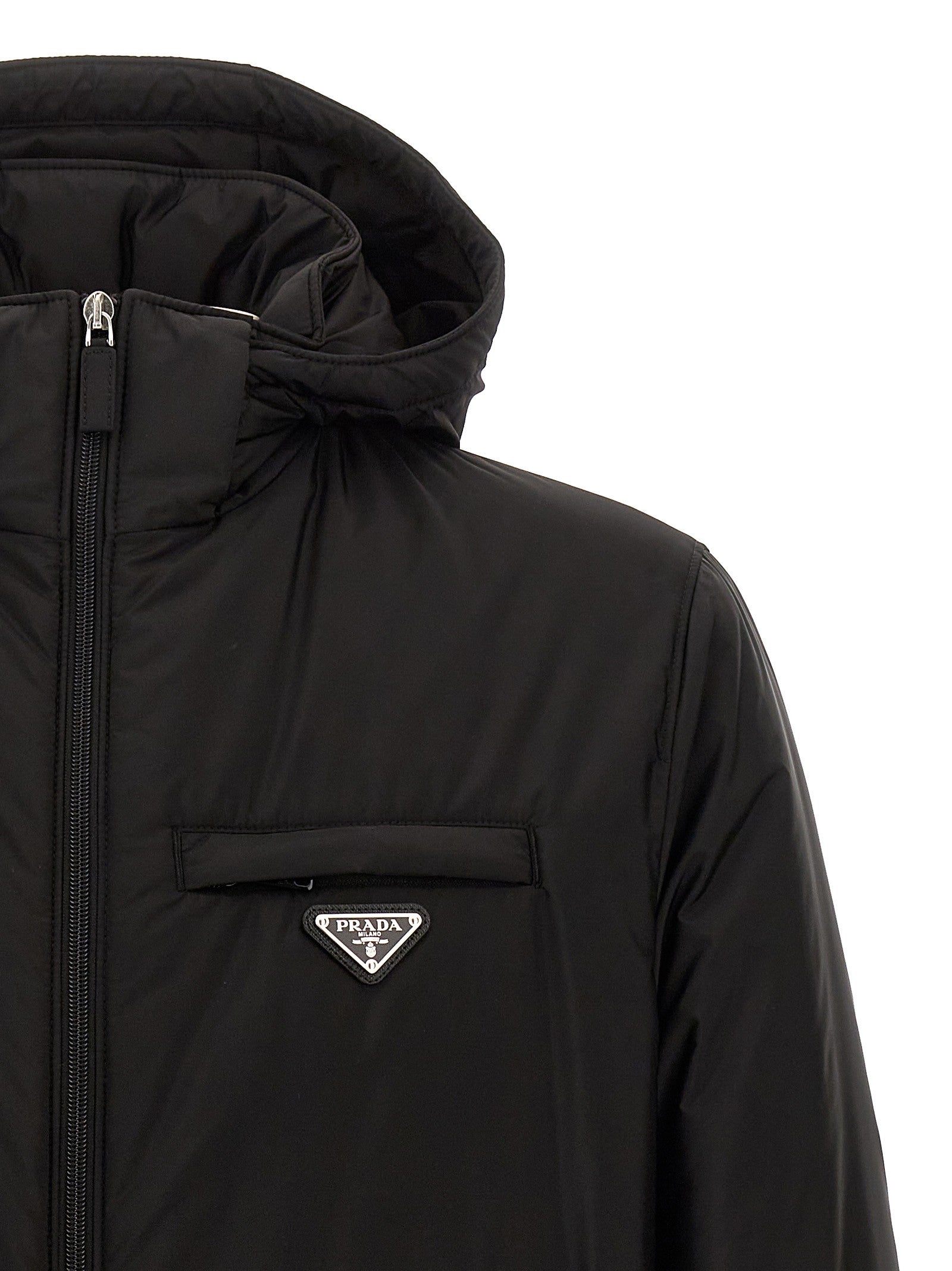 'Re-Nylon' down jacket