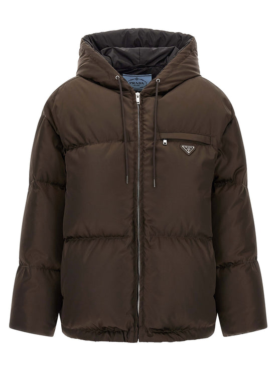 Re-nylon down jacket