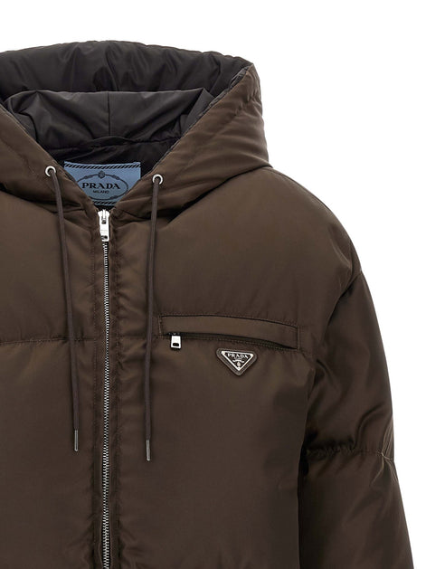 Re-nylon down jacket