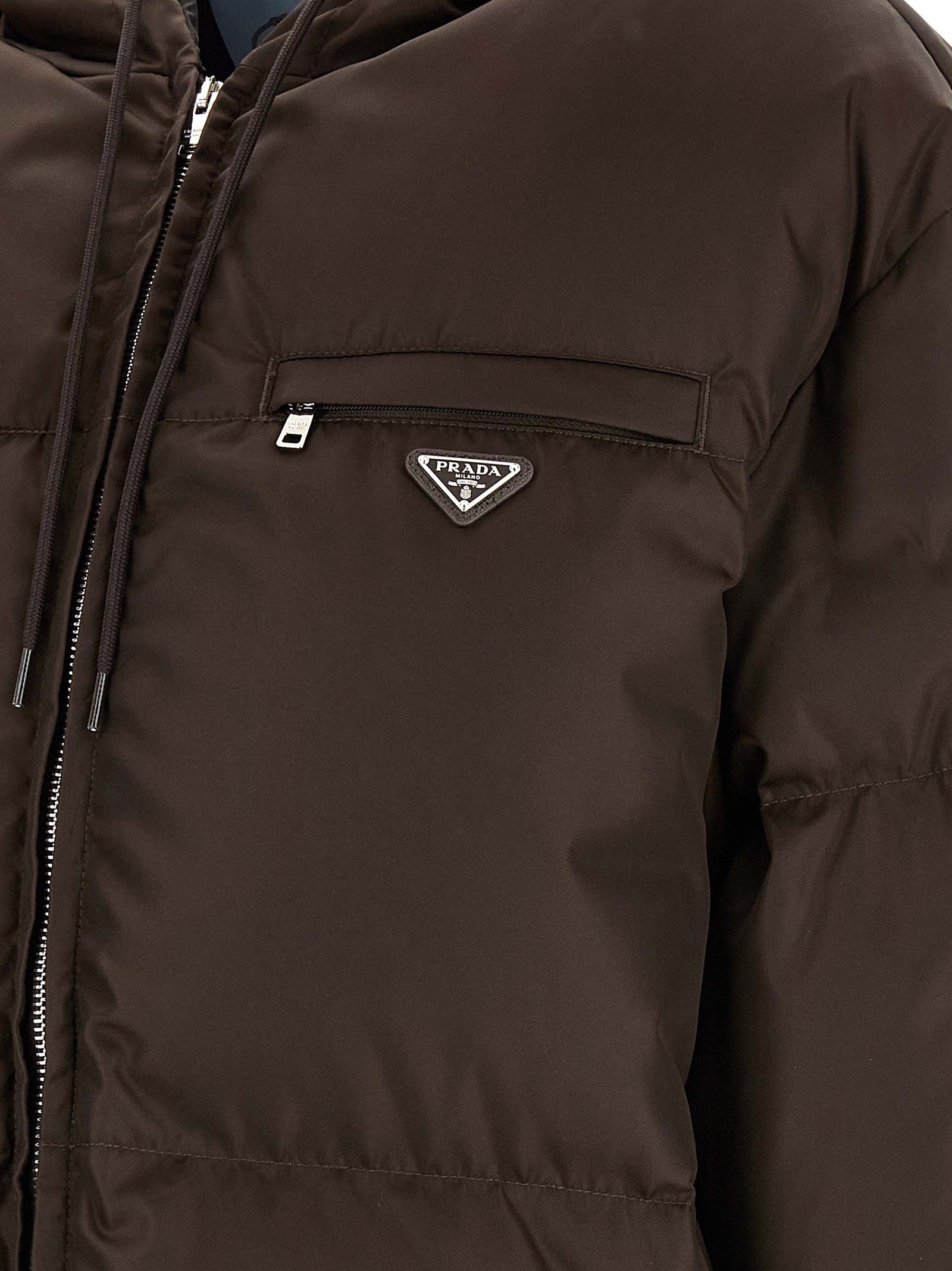 Re-nylon down jacket