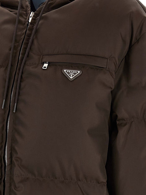 Re-nylon down jacket
