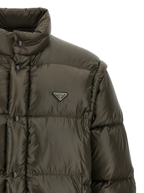 Re-Nylon down jacket