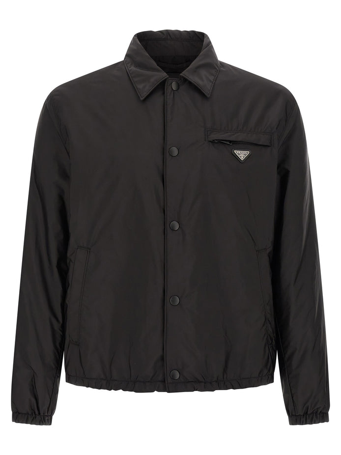 Re-nylon feather jacket