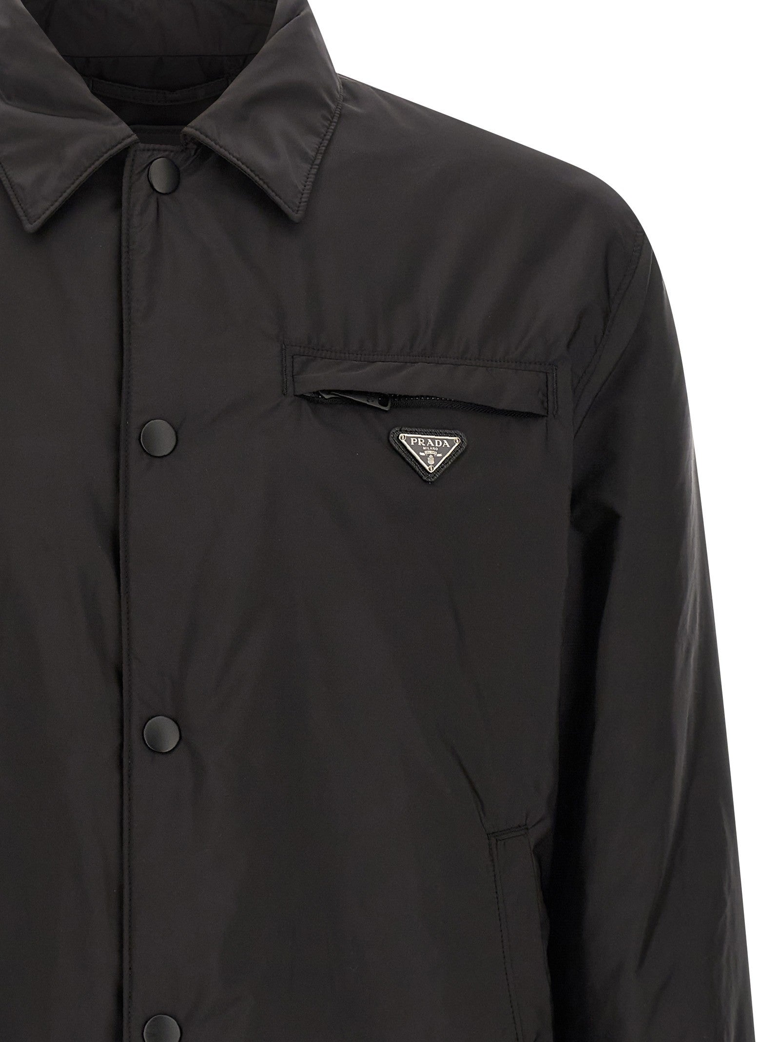 Re-nylon feather jacket