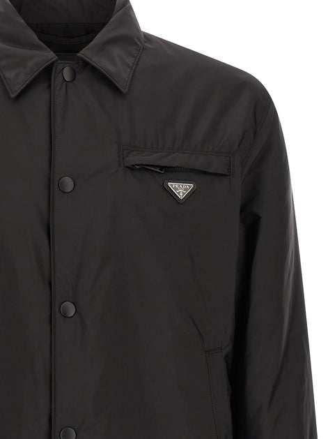 Re-nylon feather jacket