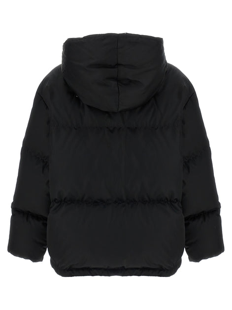 Re-Nylon maxi down jacket