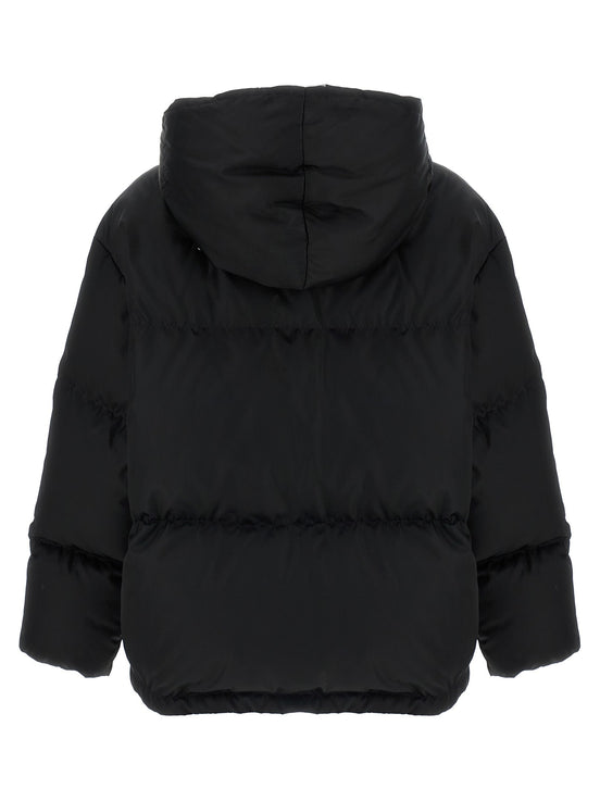 Re-Nylon maxi down jacket