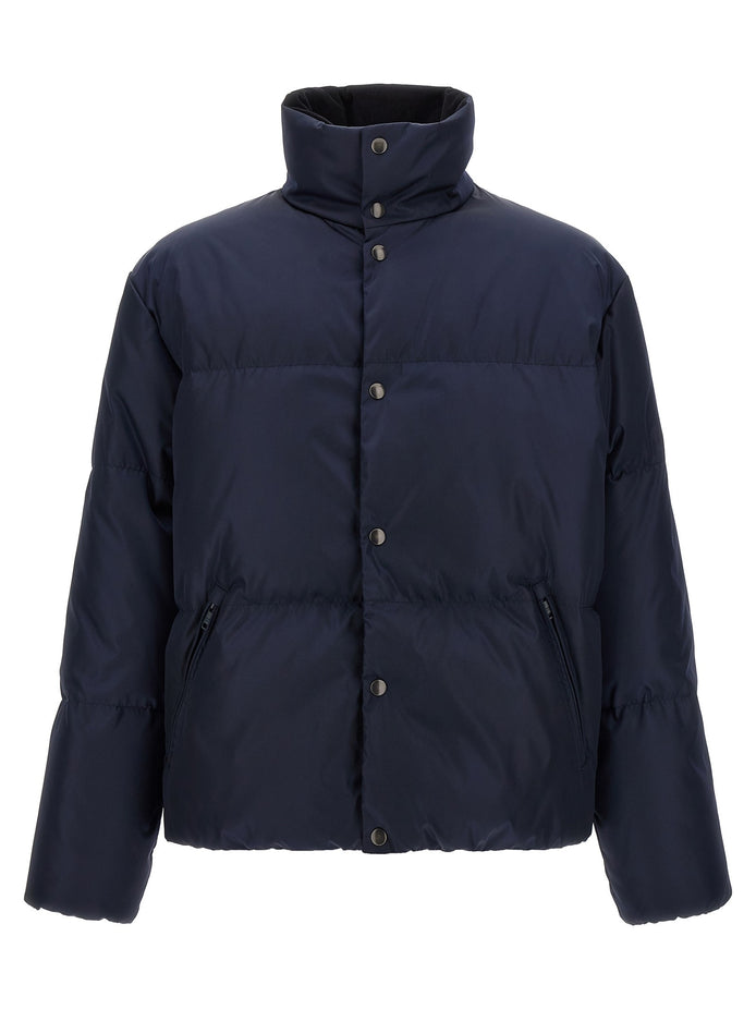 Re-Nylon medium down jacket