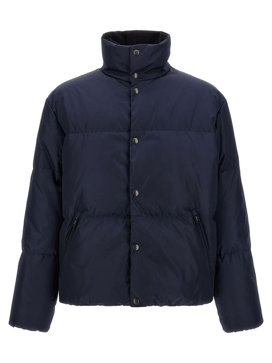 Re-Nylon medium down jacket