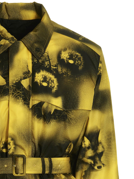 Re-Nylon printed parka