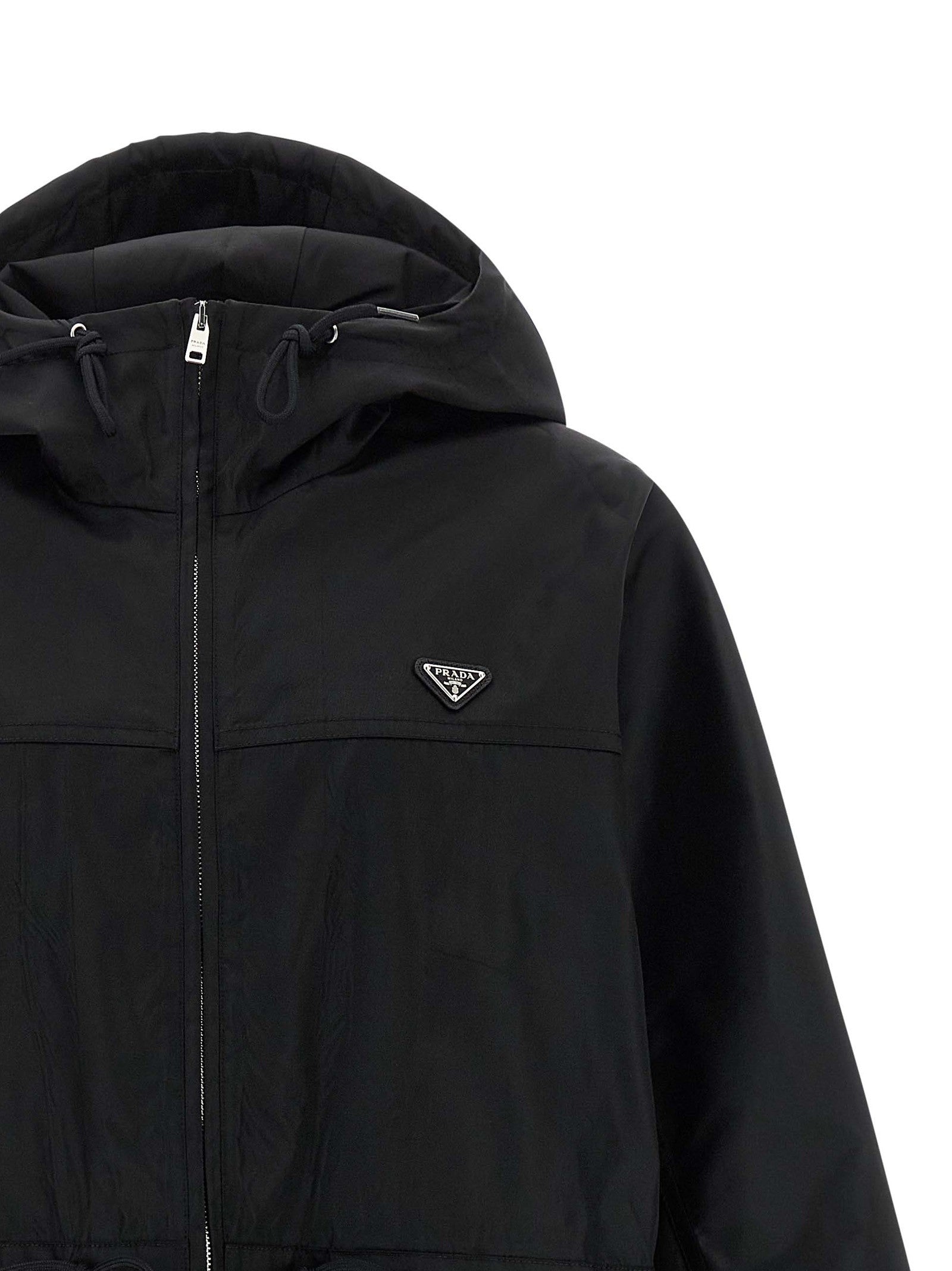 Re-nylon raincoat