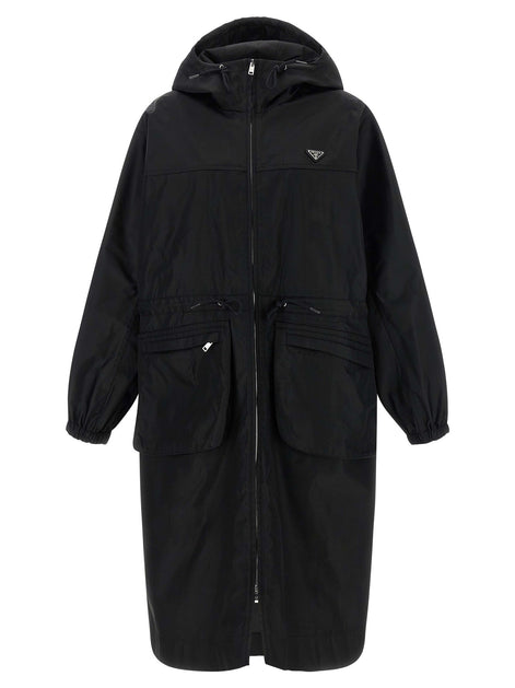 Re-nylon raincoat