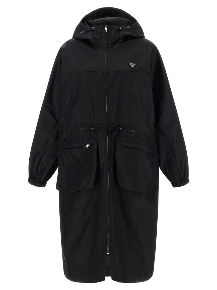 Re-nylon raincoat