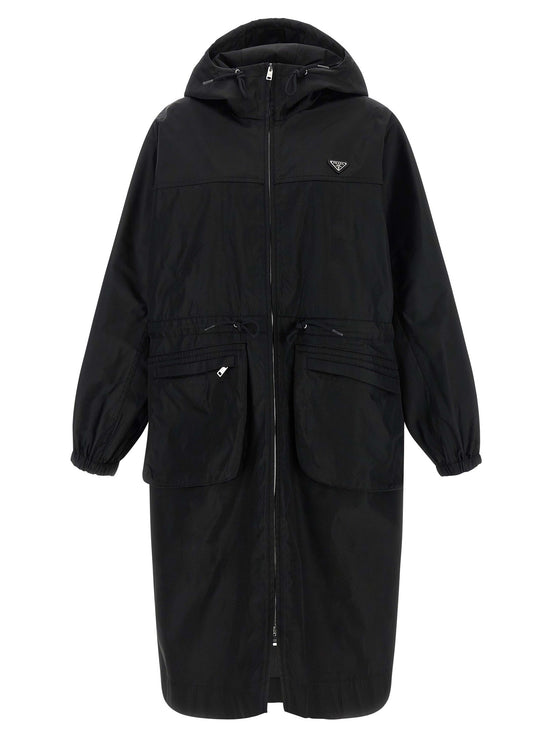 Re-nylon raincoat