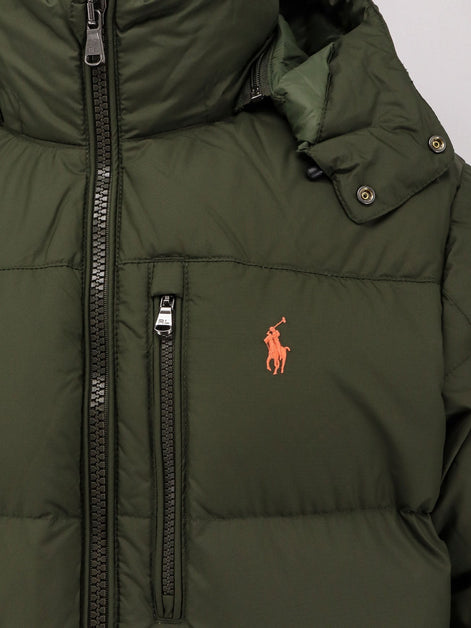 Recycled polyester down jacket