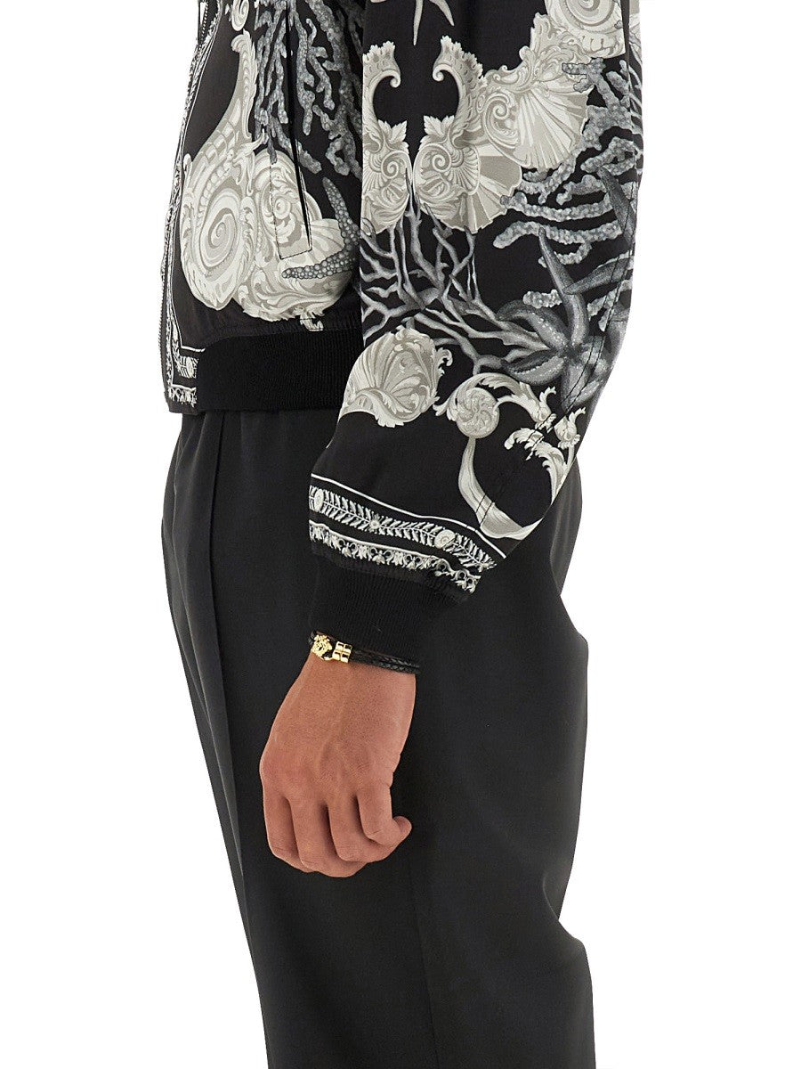 REVERSIBLE BAROQUE SEA JACKET
