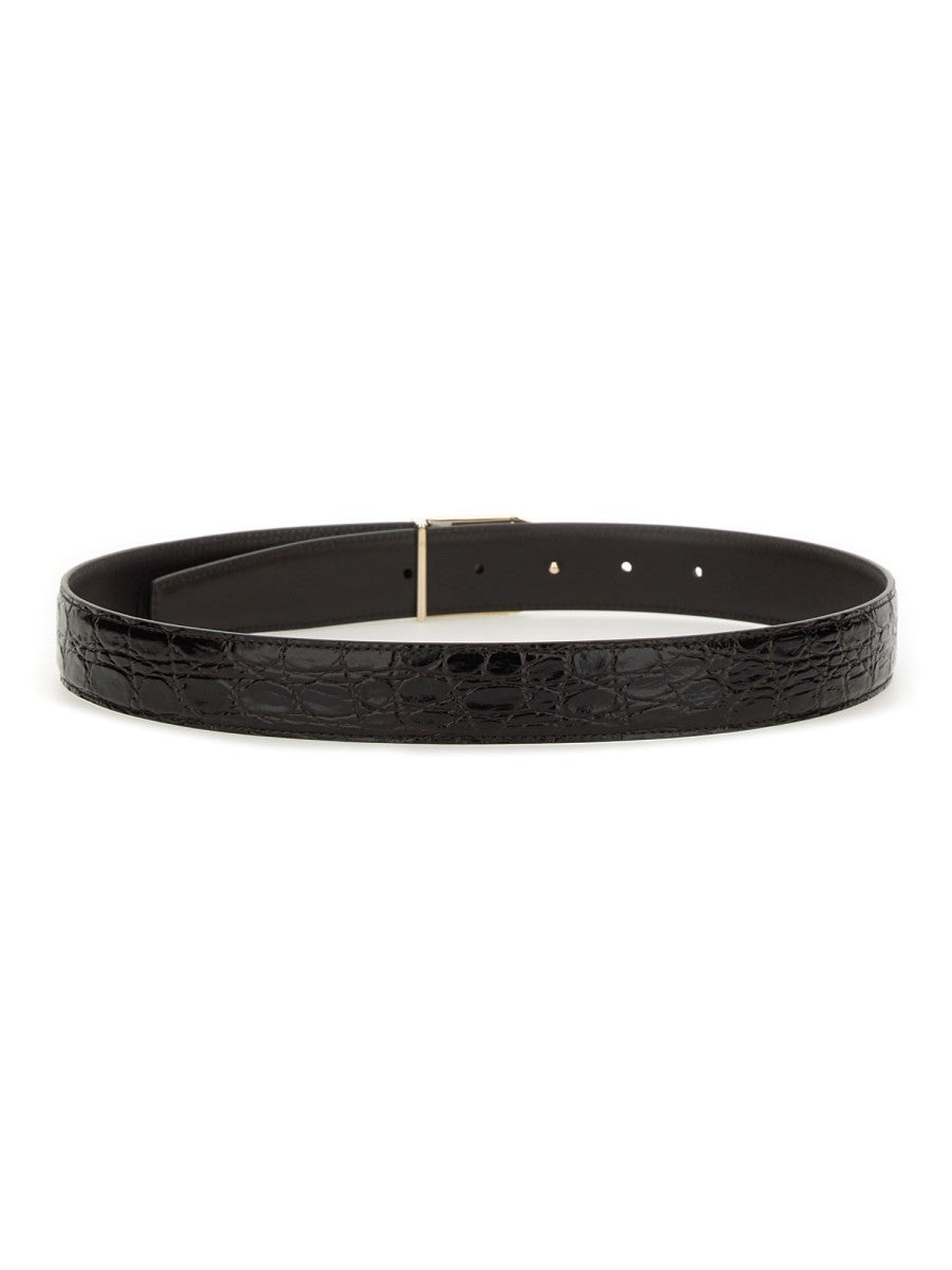 Saint Laurent REVERSIBLE BELT
