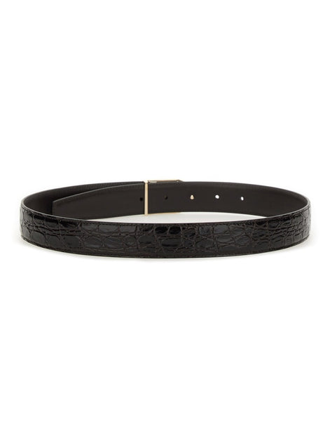 Saint Laurent REVERSIBLE BELT