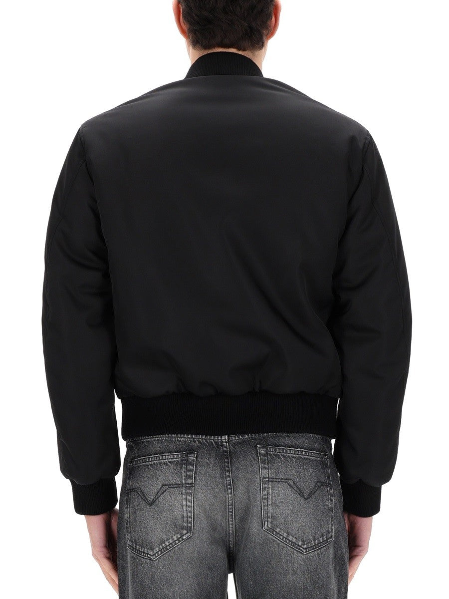REVERSIBLE BOMBER JACKET