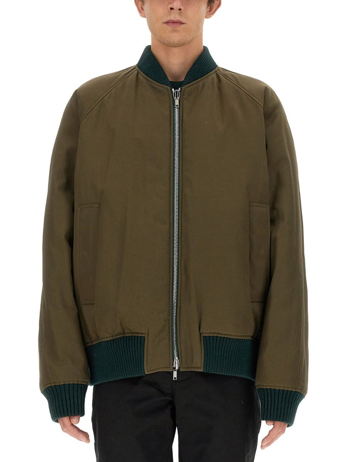 REVERSIBLE BOMBER JACKET