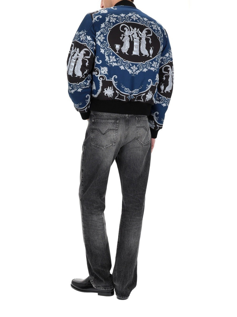 REVERSIBLE BOMBER JACKET
