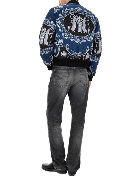 REVERSIBLE BOMBER JACKET