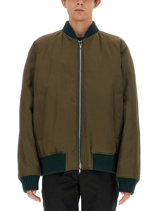 REVERSIBLE BOMBER JACKET