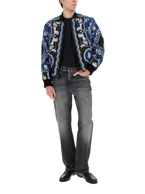 REVERSIBLE BOMBER JACKET