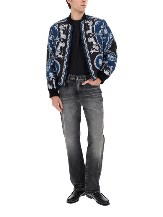 REVERSIBLE BOMBER JACKET