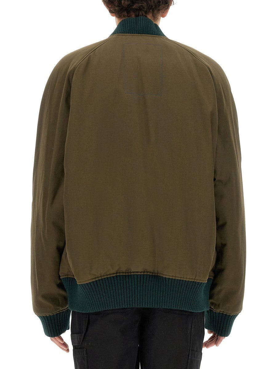 REVERSIBLE BOMBER JACKET