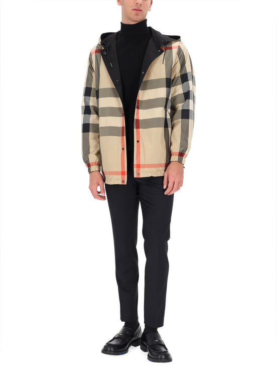 REVERSIBLE "CHECK" JACKET
