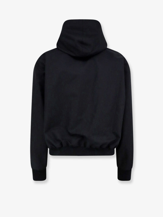 Reversible cotton and GG nylon jacket