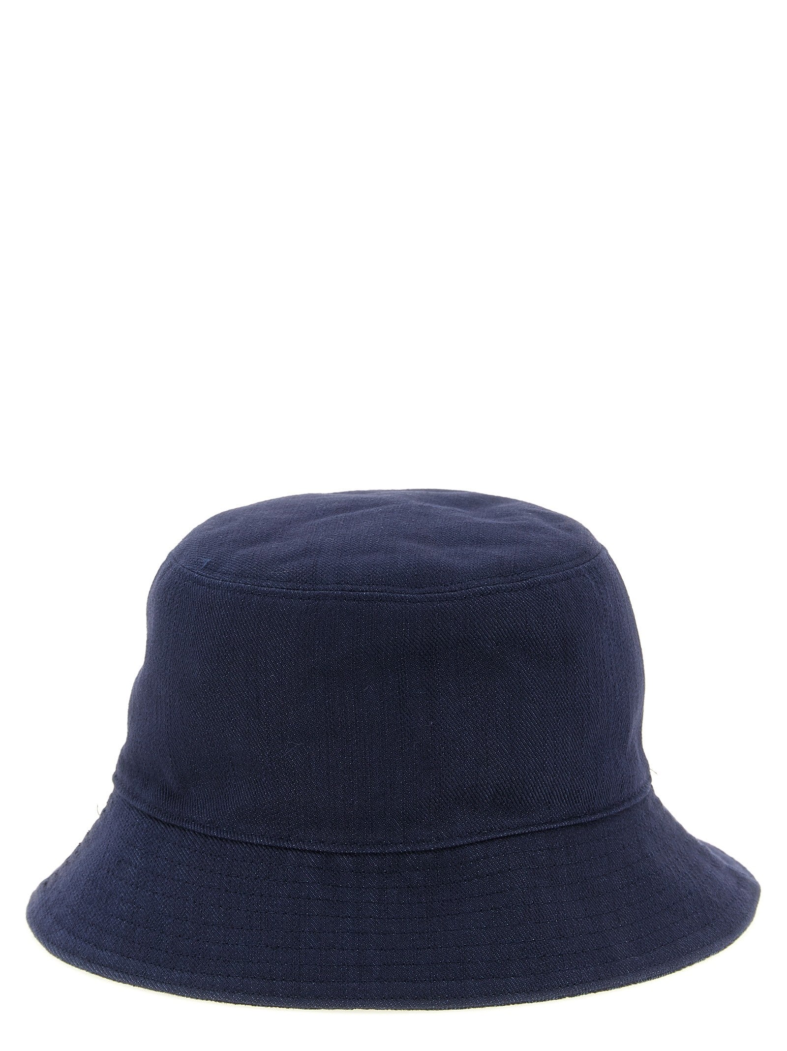 Reversible denim bucket hat