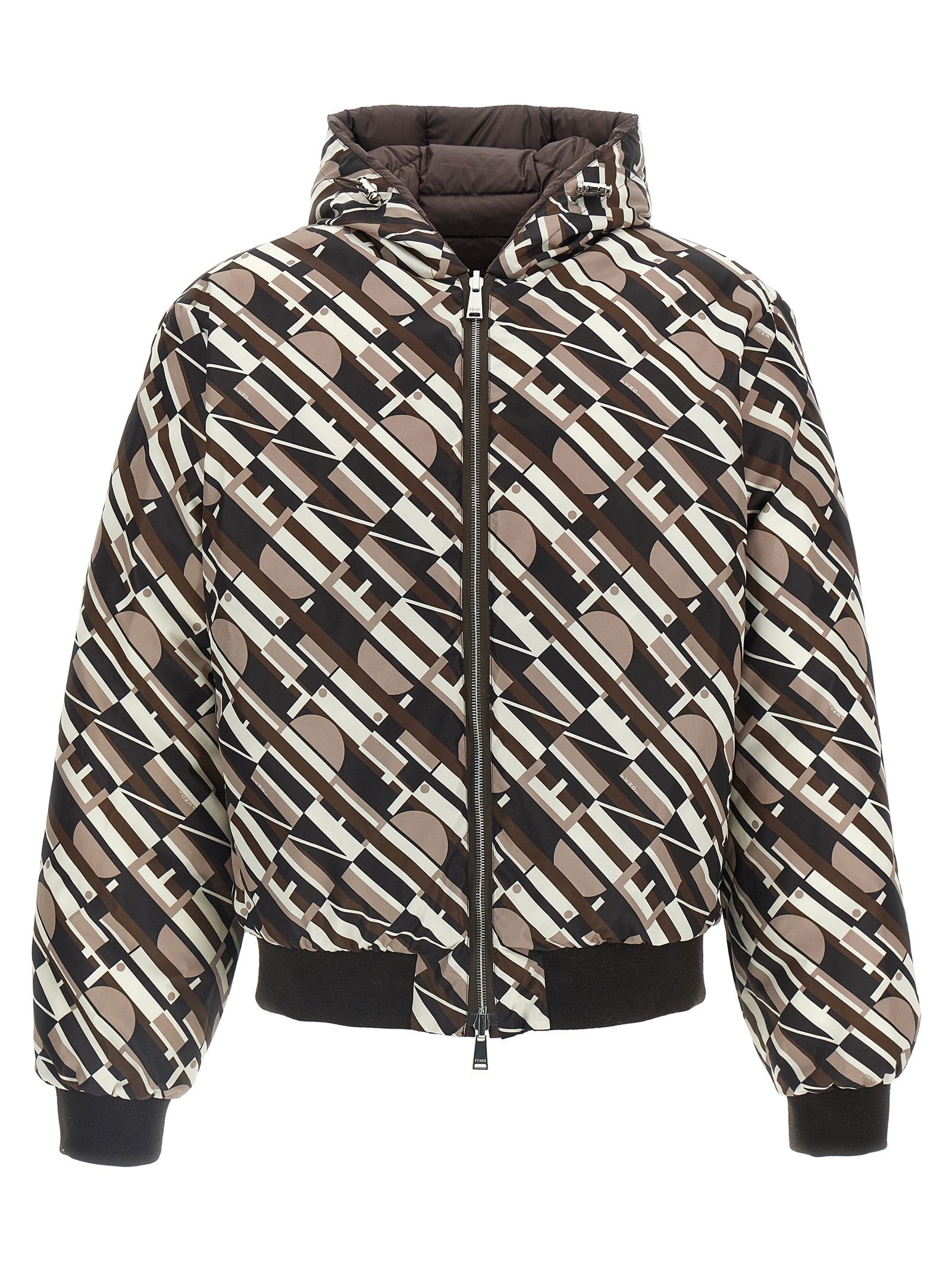 Reversible down jacket
