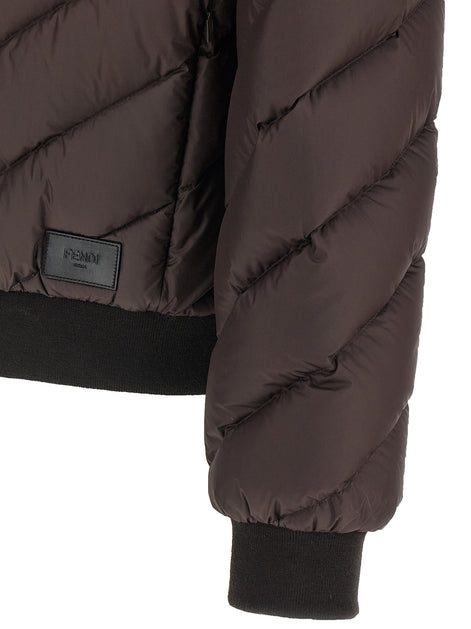 Reversible down jacket