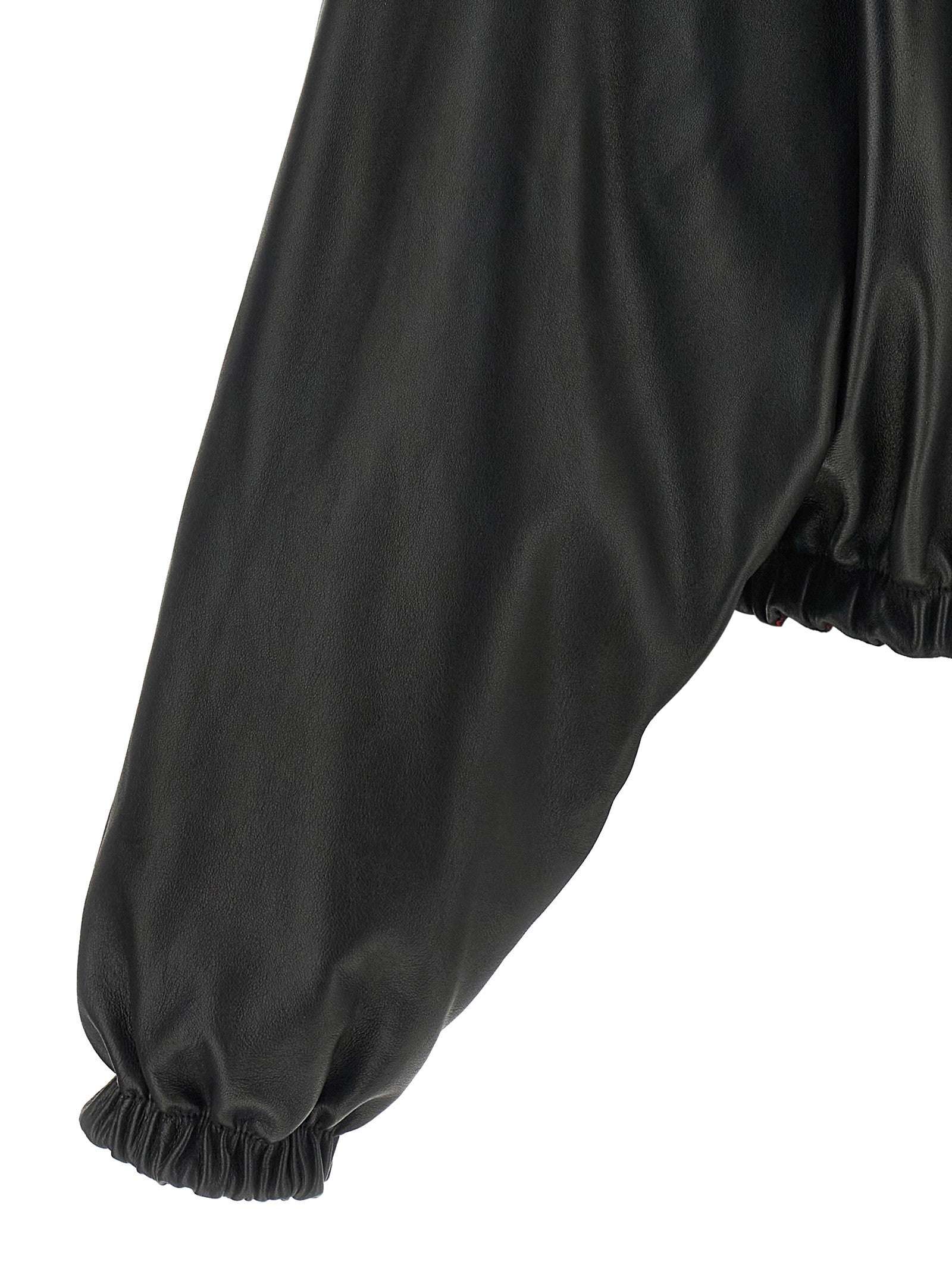 Reversible leather jacket