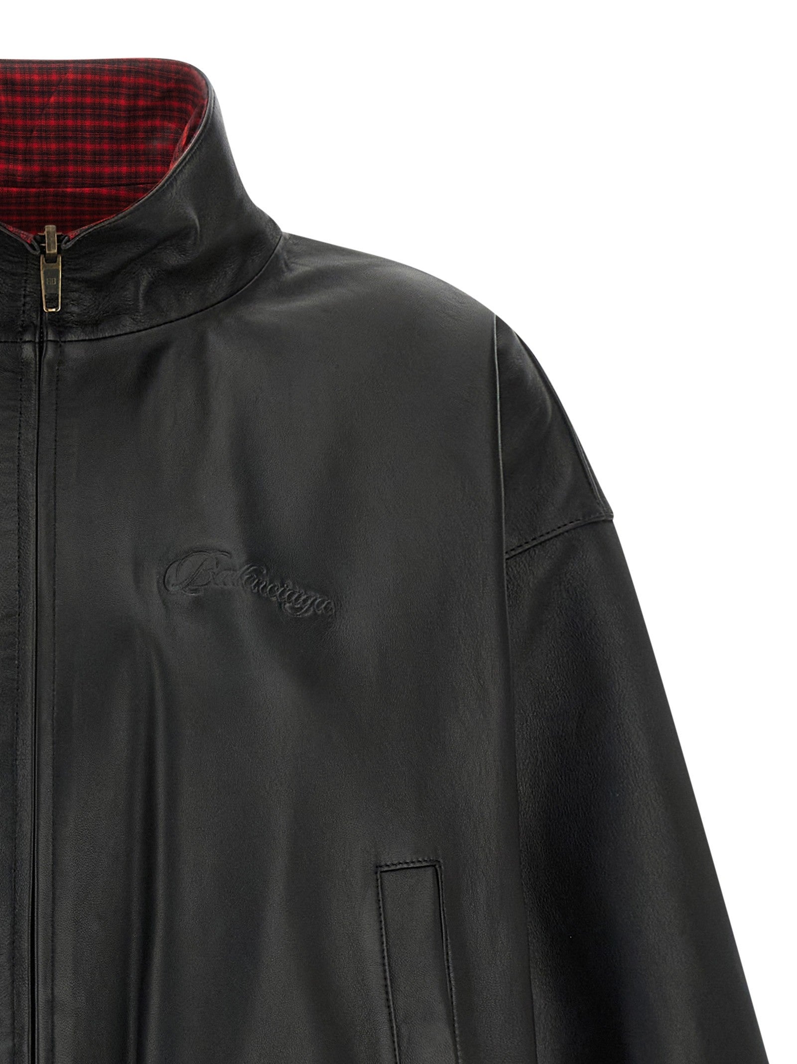 Balenciaga Reversible leather jacket