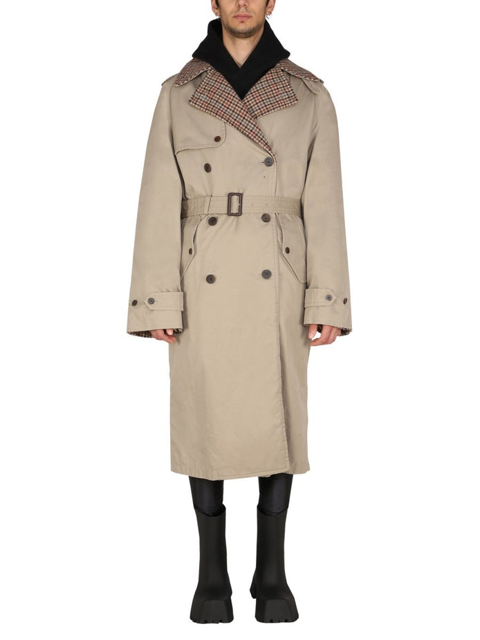 REVERSIBLE TRENCH COAT