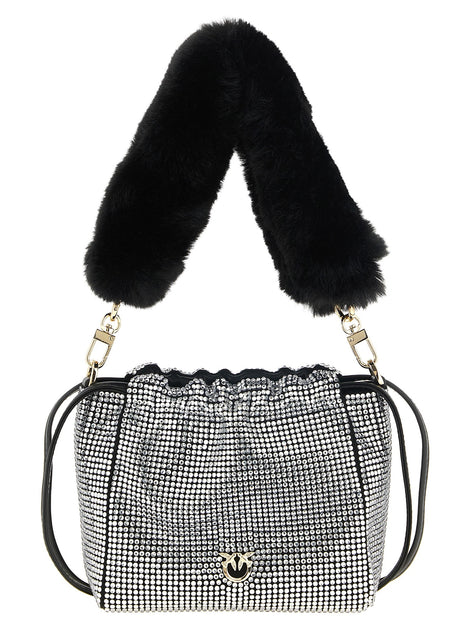 Rhinestone bucket bag