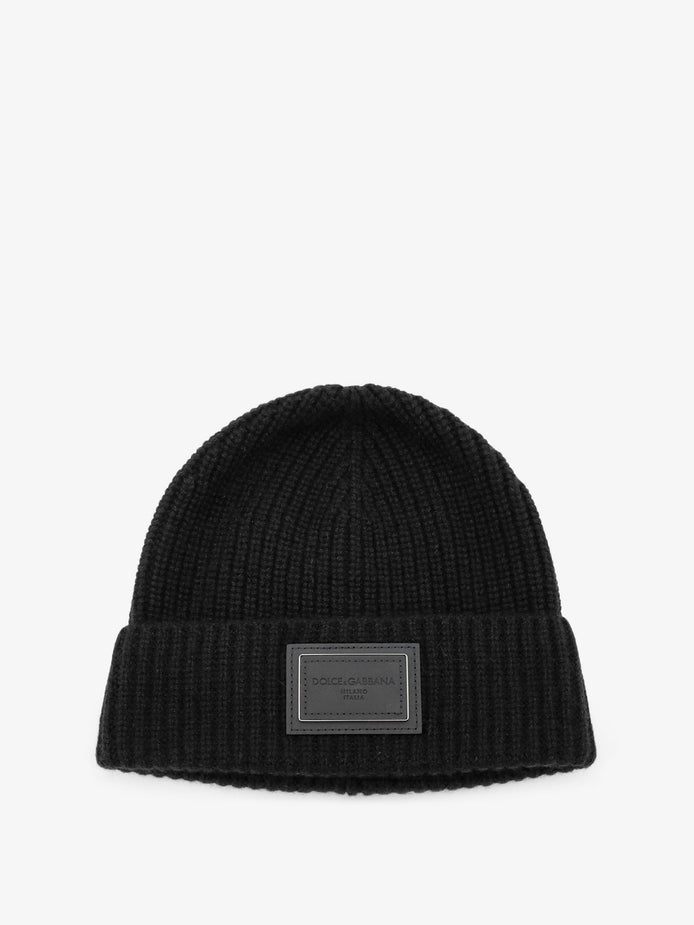 Ribbed cashmere hat